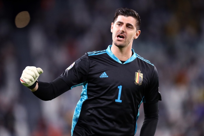 Thibaut Courtois from Belgium National Football Team 4K