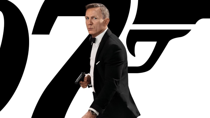 Daniel Craig as James Bond in No Time To Die