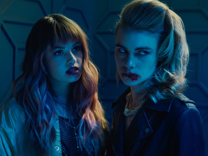 Debby Ryan and Lucy Fry in Night Teeth