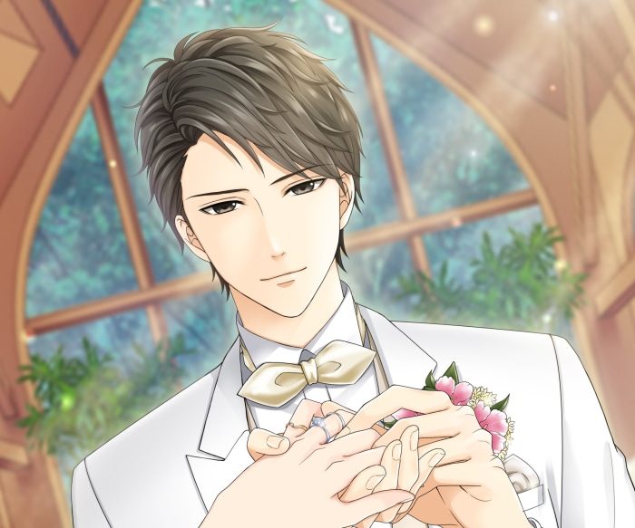 Natsume Asaoka in a Wedding Suit