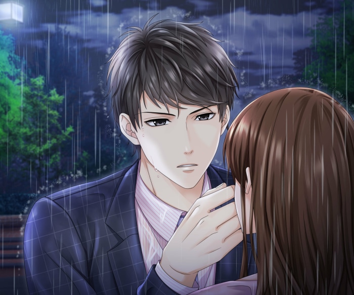 Natsume Asaoka in the Rain