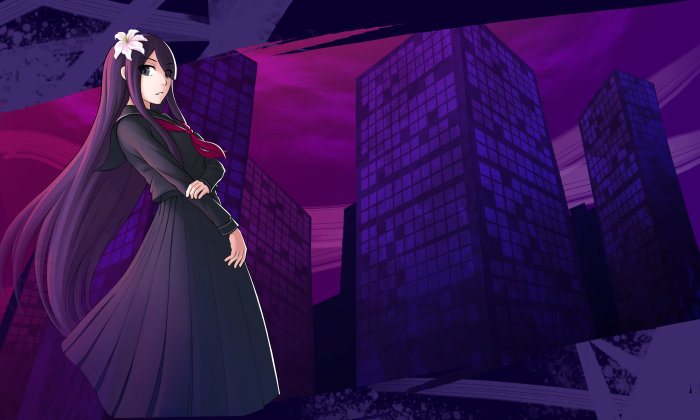 Tsukuyomi from Under Night In-Birth in School Uniform 4K
