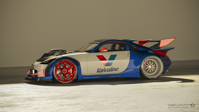 Valvoline Nissan 350Z drift car