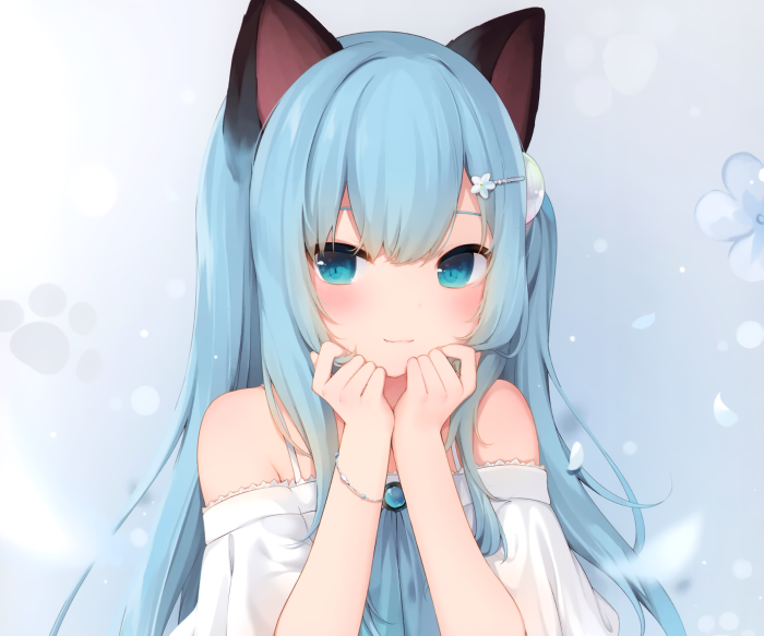 Nekoha Shizuku Cute Anime Girl