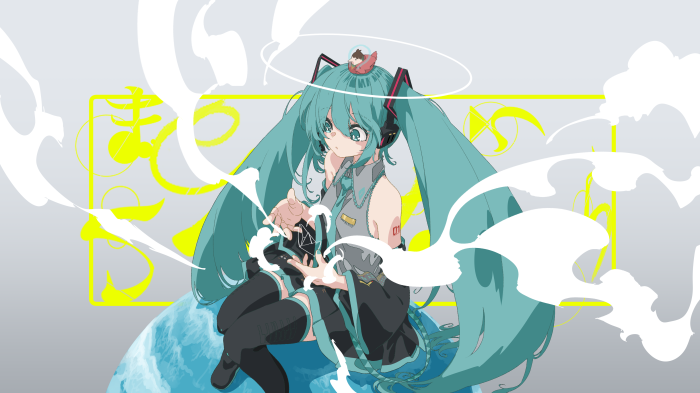Hatsune Miku from Vocaloid 4K