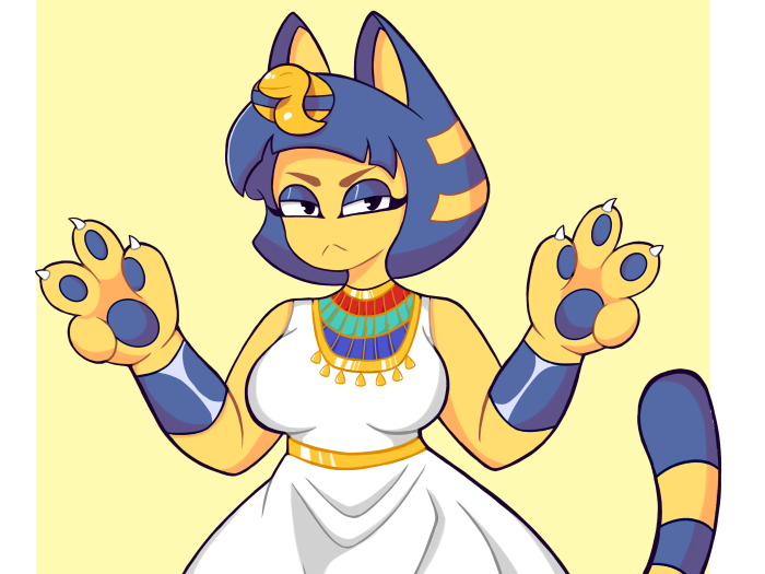 Ankha from Animal Crossing