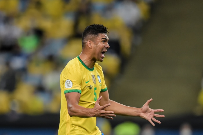 Casemiro of the Brazil National Football Team