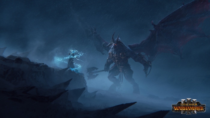 Total War: Warhammer III - Demon and Mage Battle