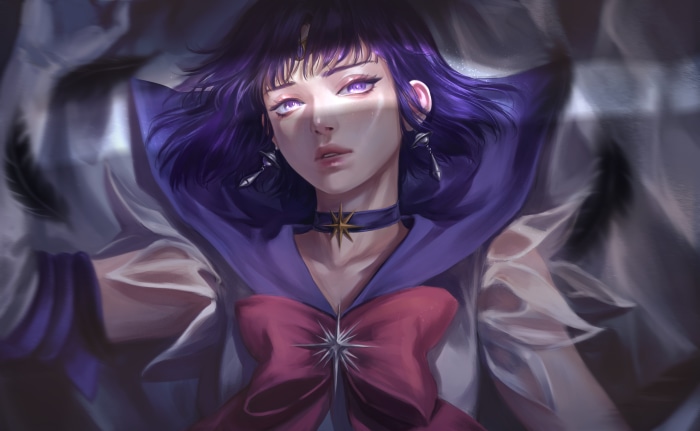 Sailor Saturn from Sailor Moon 4K