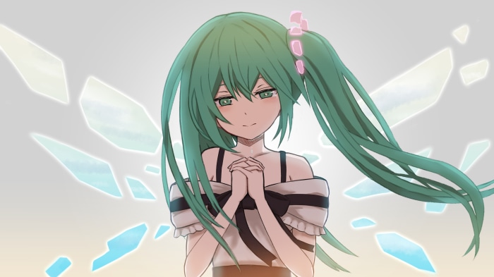 Hatsune Miku from Vocaloid 4K