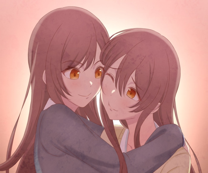 Amana Osaki and Tenka Osaki from The IDOLM@STER: Shiny Colors