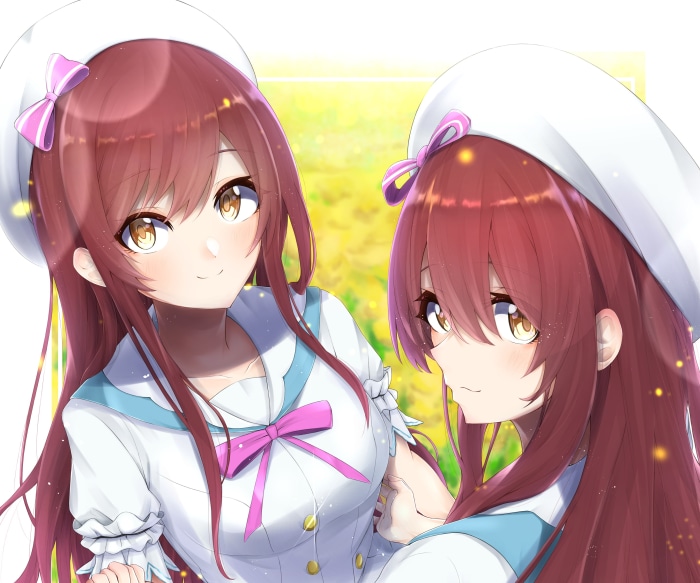 Amana Osaki and Tenka Osaki from The IDOLM@STER: Shiny Colors