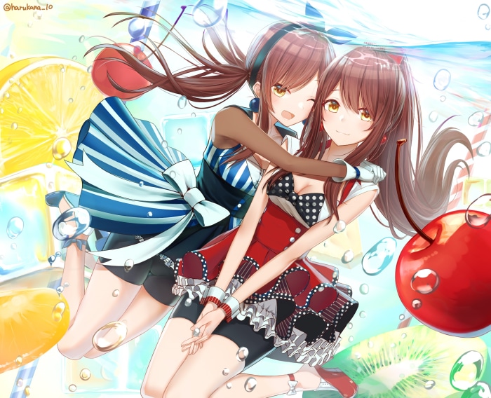 Amana Osaki and Tenka Osaki from The IDOLM@STER: Shiny Colors
