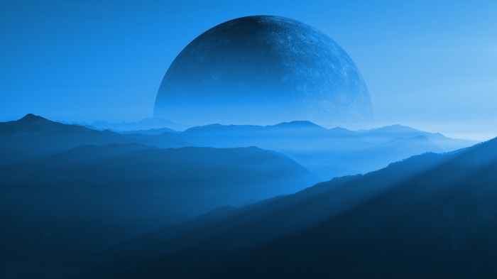 Sci Fi Planet Rise