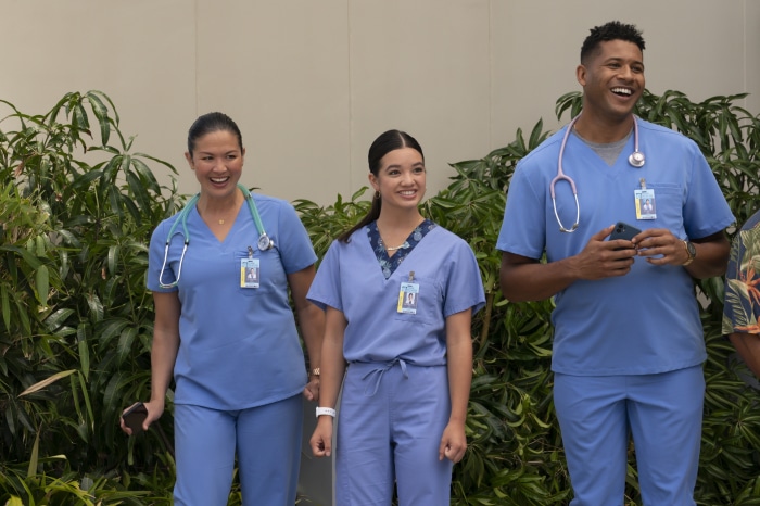 Doogie Kamealoha, M.D. with Peyton Elizabeth Lee