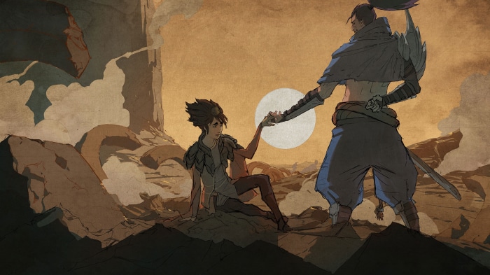 Yasuo and Yone from League of Legends