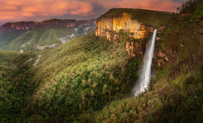 Govetts Leap Falls, Blue Mountains, Australia