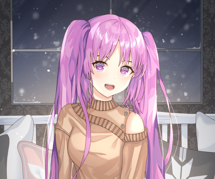 Euryale from Fate/Grand Order in winter