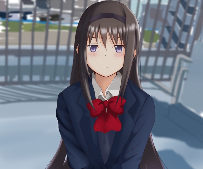 Homura Akemi from Puella Magi Madoka Magica