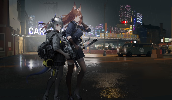 Liskarm and Franka from Arknights 4K