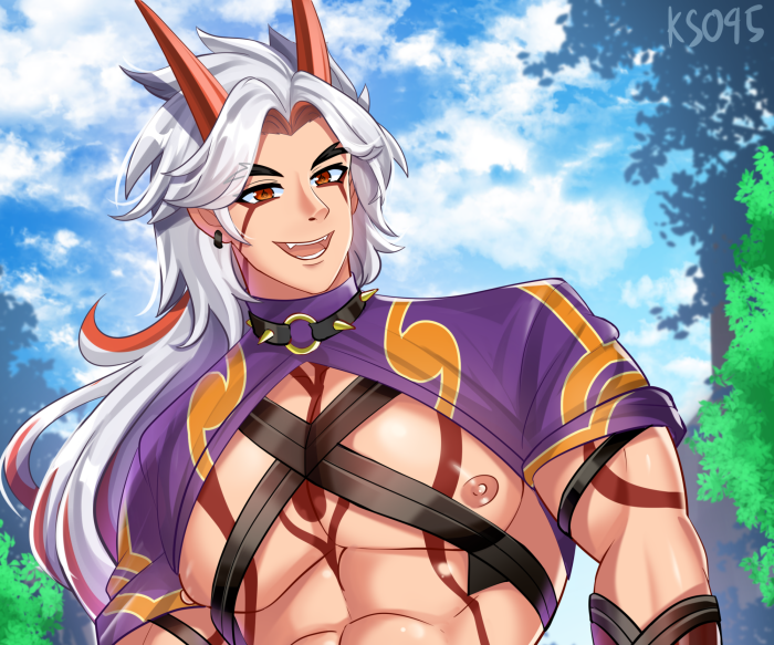 Arataki Itto from Genshin Impact
