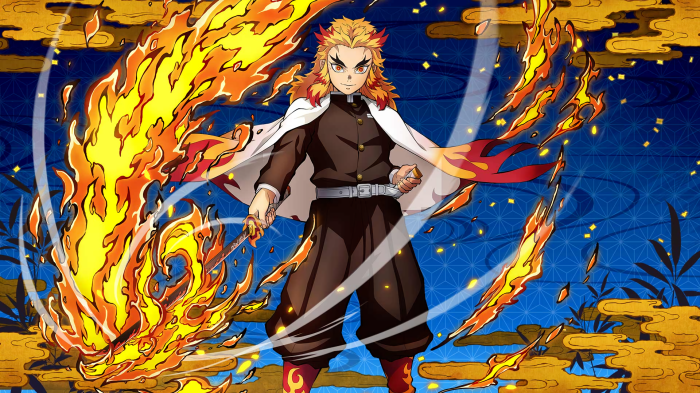 Kyojuro Rengoku from Demon Slayer: Kimetsu no Yaiba