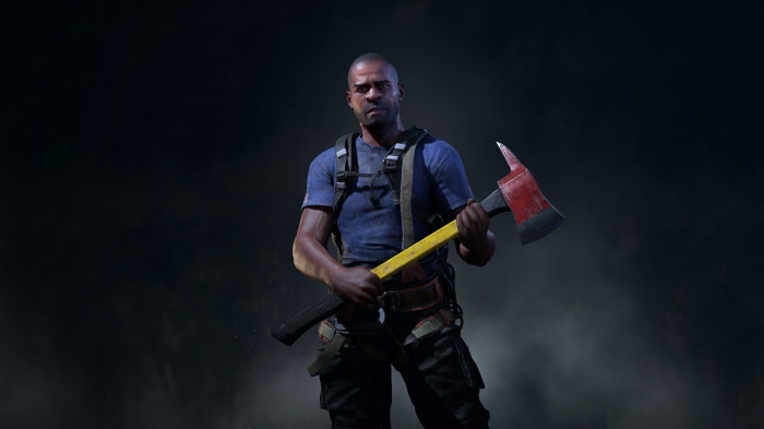 Man holding an axe in World War Z: Aftermath