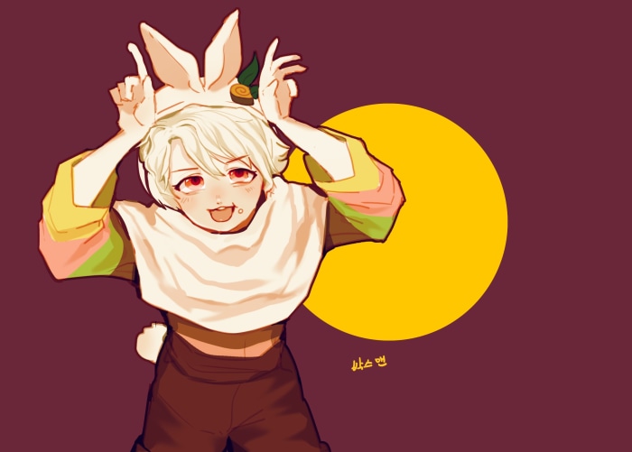 Moon Rabbit Cookie from Cookie Run