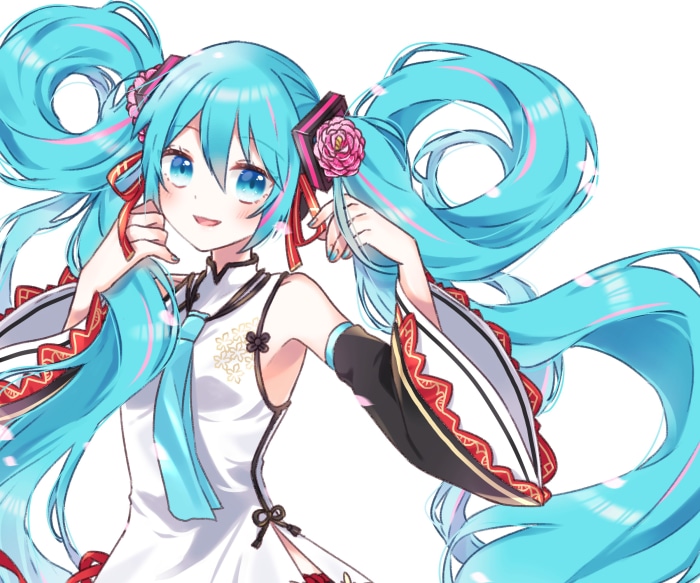 Hatsune Miku from Vocaloid