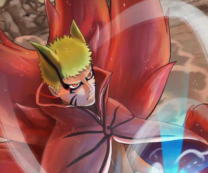 Boruto Uzumaki in Baryon Mode