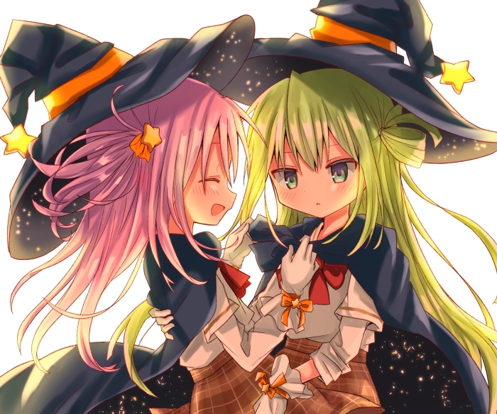 Karin Misono and Alina Gray from Magia Record