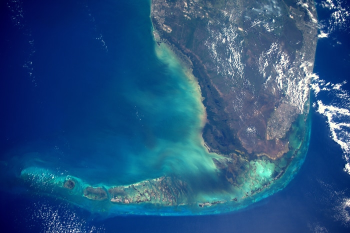 Florida from Space by Tim Peake