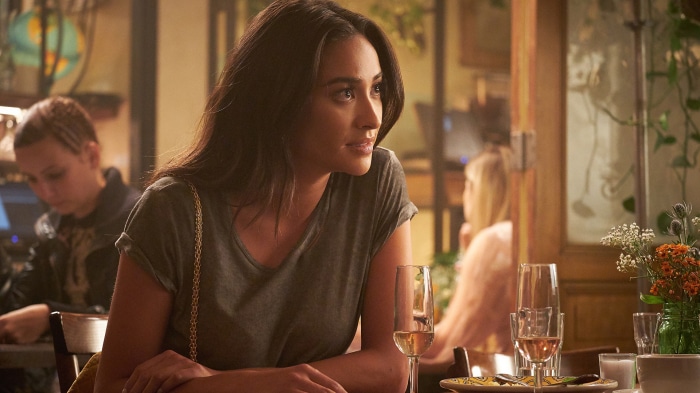 Woman in a restaurant