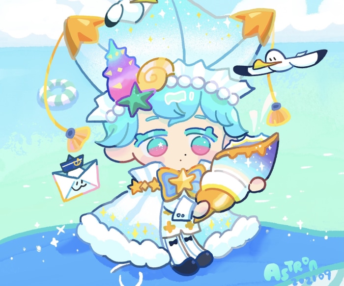 Peppermint Cookie from Cookie Run: OvenBreak