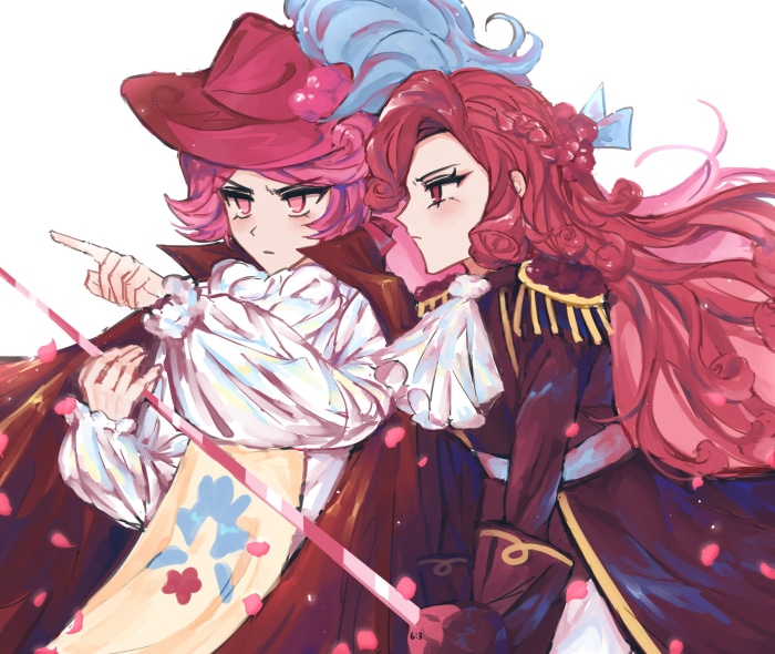 Raspberry Cookie and Raspberry Mousse Cookie from Cookie Run