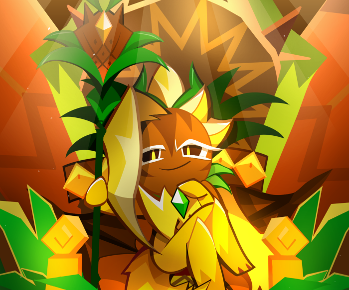 Ananas Dragon Cookie from Cookie Run: OvenBreak