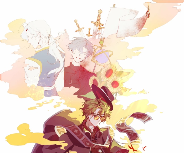 Figaro, Alex, and Faust from Promise of Wizard