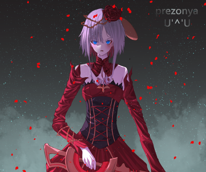 Destiny (Takt Op. Destiny) character with rose crown