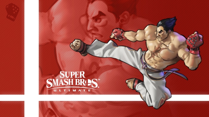 Kazuya Mishima from Super Smash Bros. Ultimate