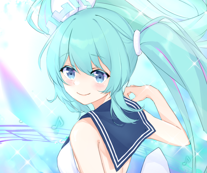 Hatsune Miku from Vocaloid