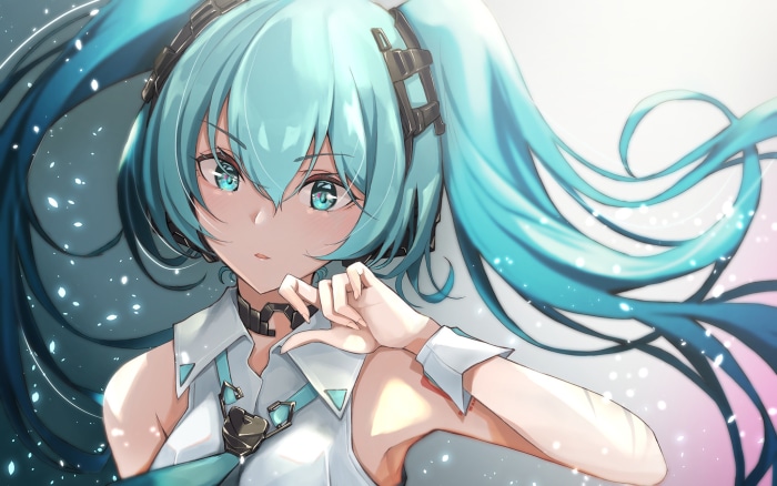 Hatsune Miku from Vocaloid
