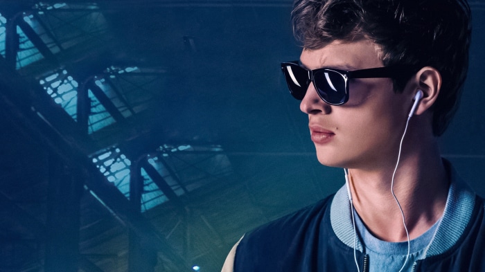 Ansel Elgort as Baby in Baby Driver