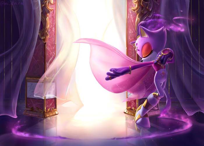 Blaze the Cat from Sonic The Hedgehog