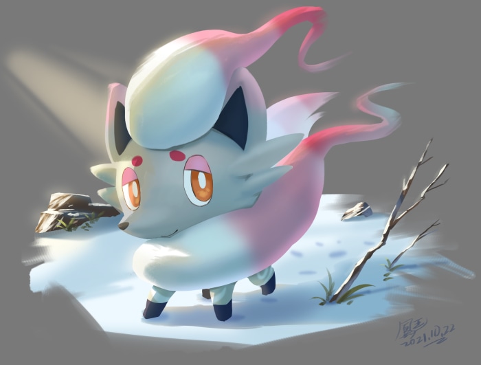 Zorua from Pokémon Legends: Arceus 4K