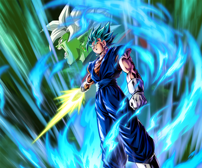 Vegito and Zamasu from Dragon Ball Super