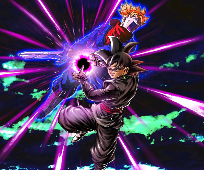 Goku Black and Trunks from Dragon Ball Super