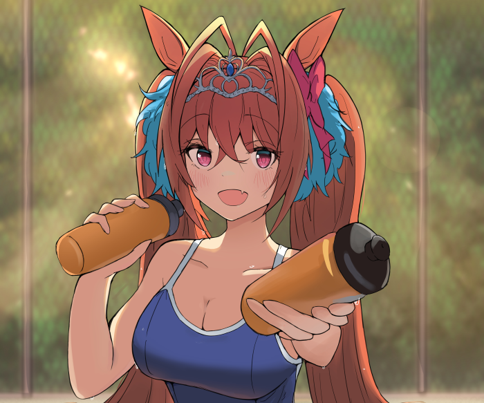 Daiwa Scarlet from Uma Musume: Pretty Derby in Swimsuit