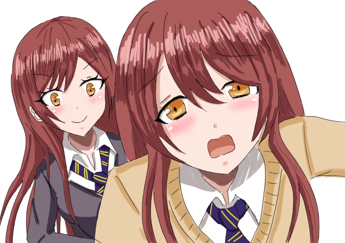 Tenka and Amana Osaki from THE IDOLM@STER: Shiny Colors