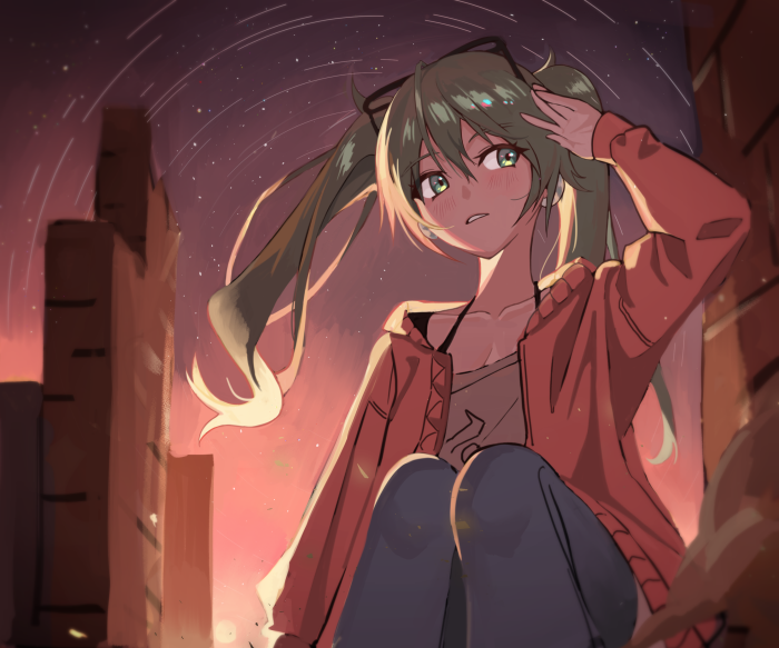 Hatsune Miku from Vocaloid