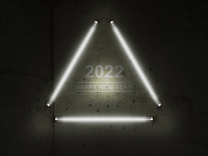 Happy New Year 2022 4K